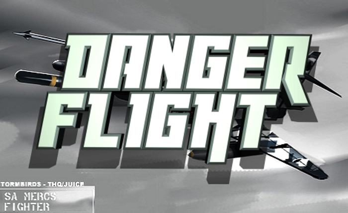 Danger Flight Font poster