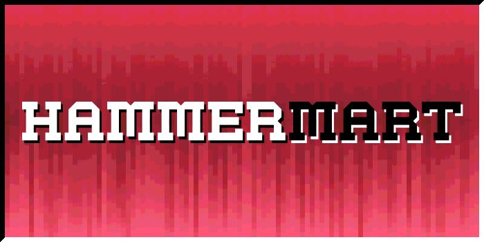 Hammermart Font poster