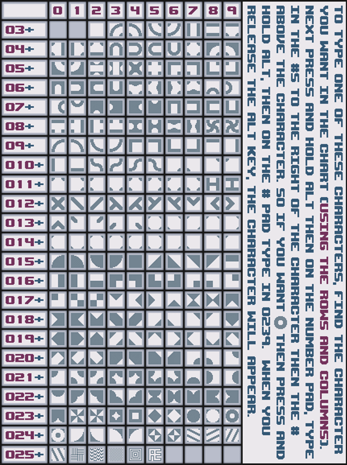 Bit Blocks TTF (BRK) Font poster