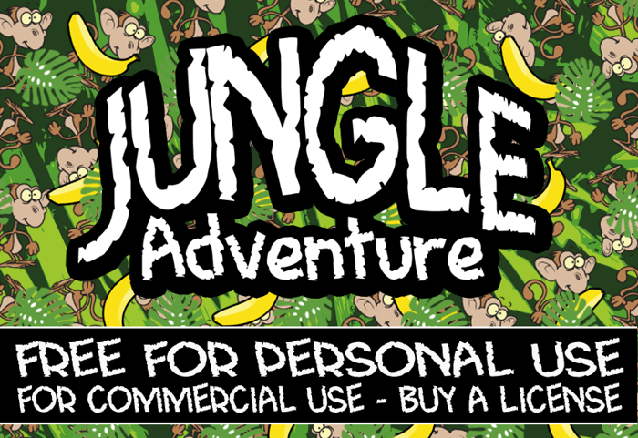 CF Jungle Adventure Font