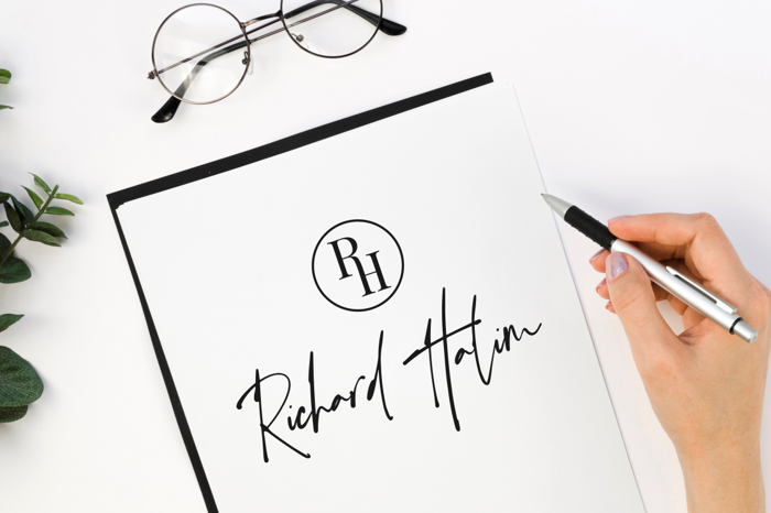 Handsetting Font poster