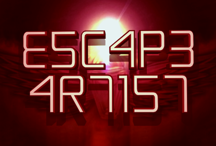 Escape Artist Font poster