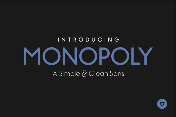 Monopoly Inline Font