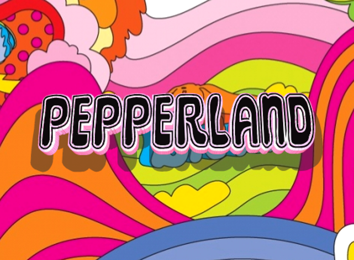Pepperland Font poster