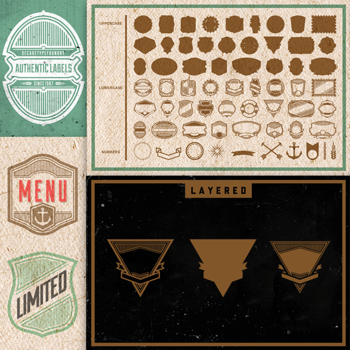 Authentic Labels Font