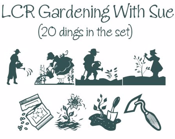 Gardening With Sue Font Lechefrene Fontspace