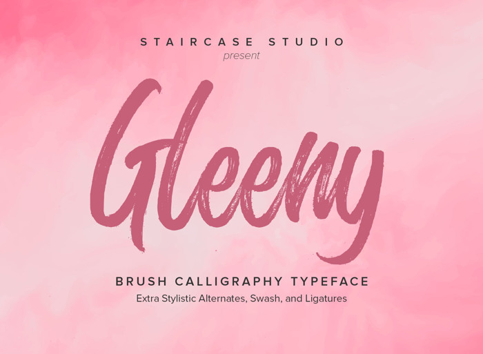 Glenny Font poster