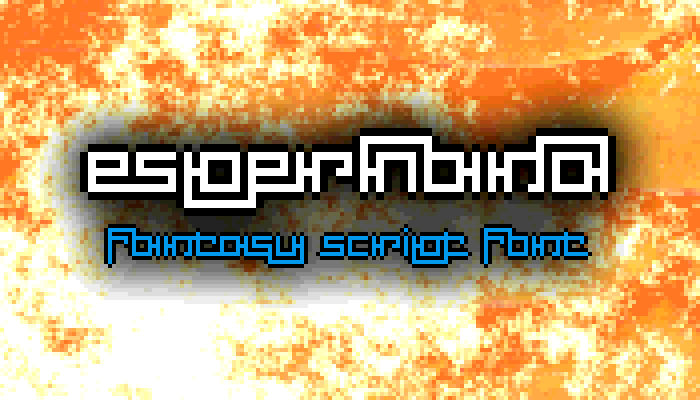 Esperhand Font poster