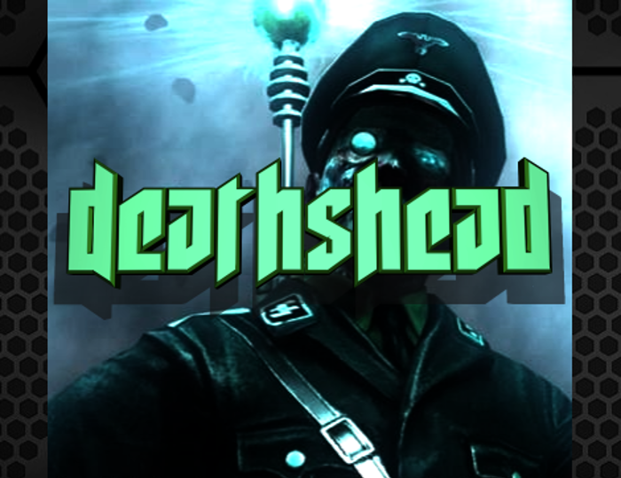 Deathshead Font poster