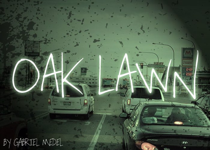 Oak Lawn Font poster