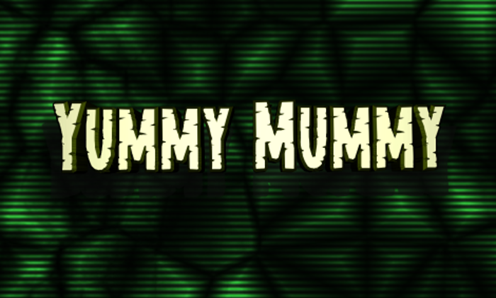 Yummy Mummy Font poster