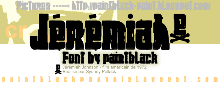 Jeremiah Font poster