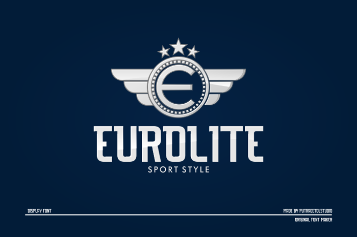 EUROLITE Font poster