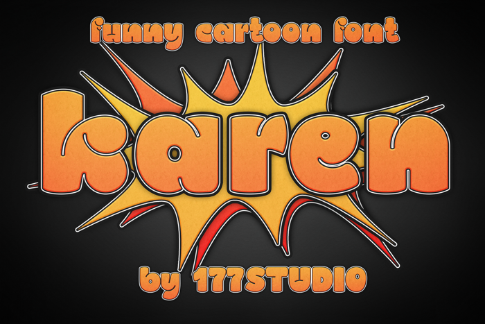 karen Font poster