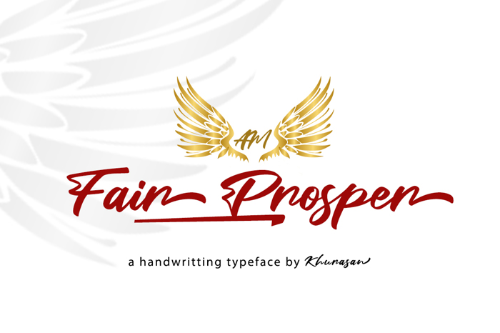 Fair Prosper Font poster