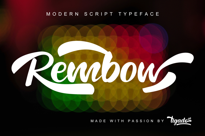 Rembow Font