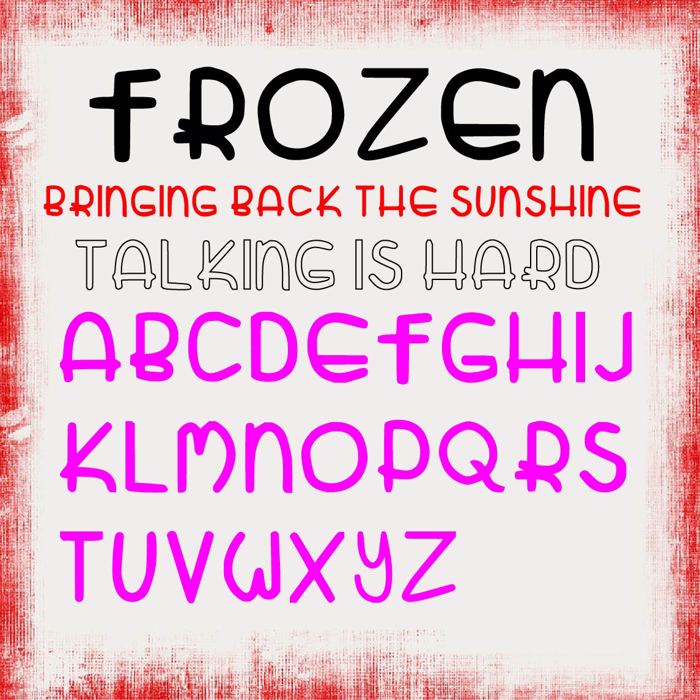 Zatari Font poster