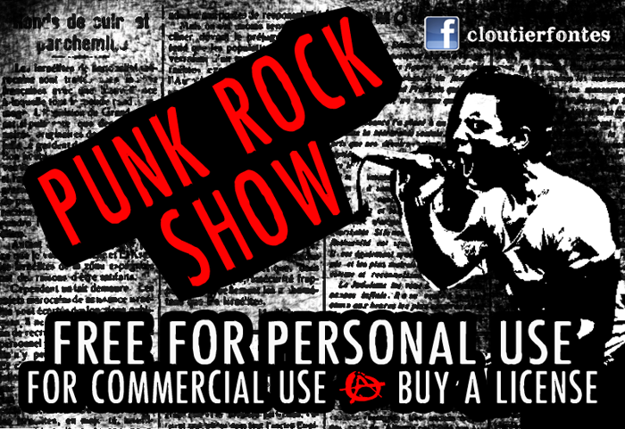 PunkRockShow Font