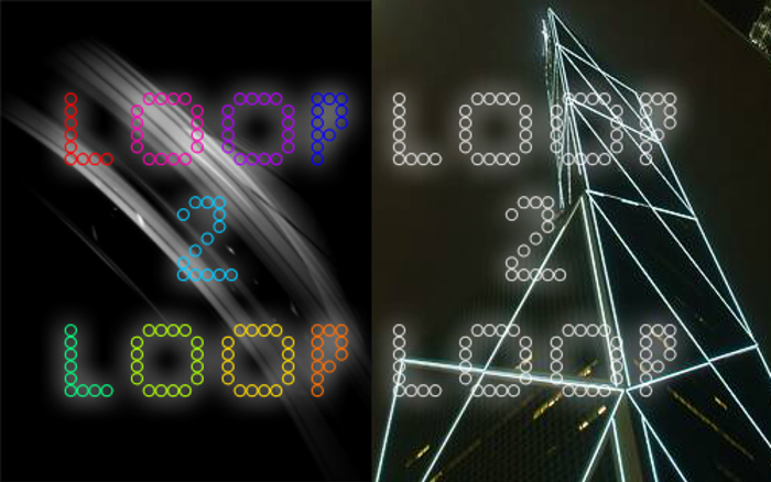 Loop to Loop Regular Font poster