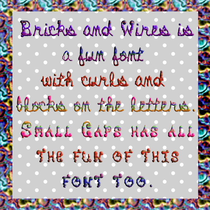 Bricks and Wires poster