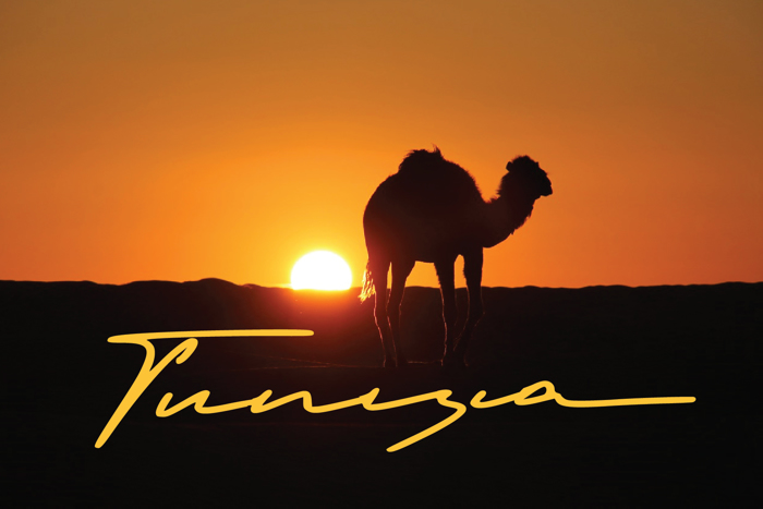 Tunisia Font poster