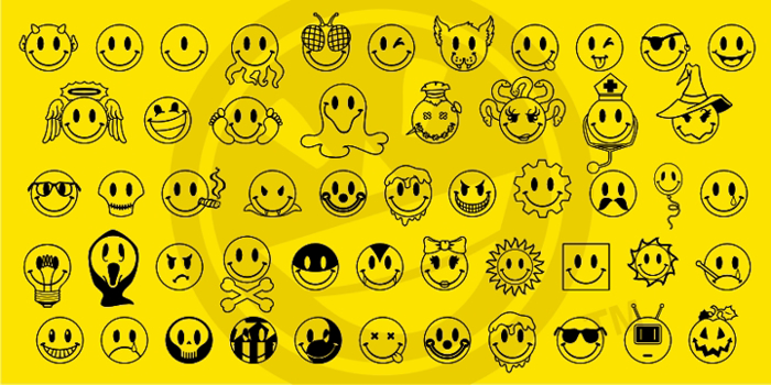 JLS Smiles Sampler Font poster