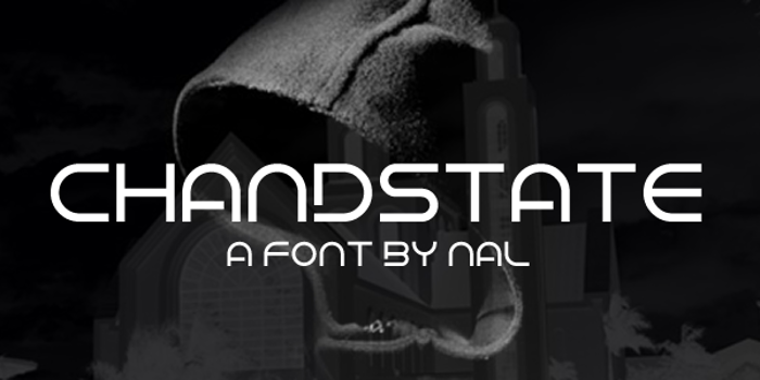 Chandstate Font poster