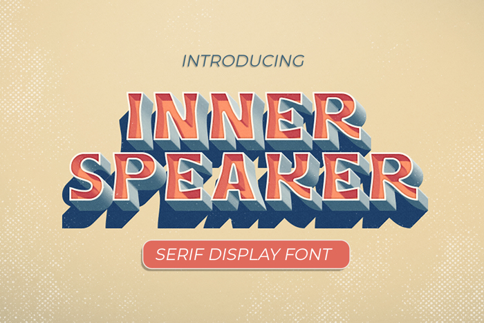 Innerspeaker Font poster