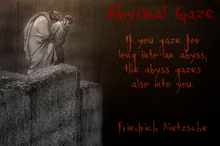 Abysmal Gaze Font poster