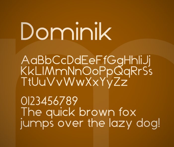 Dominik Font poster