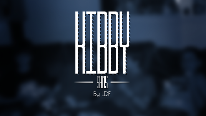 Kibby Font poster