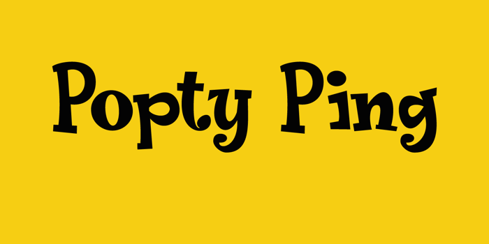 Popty Ping DEMO Font