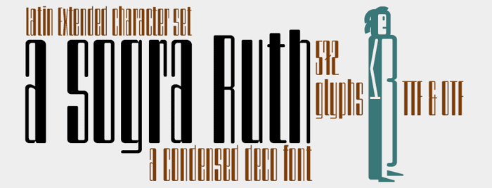 a sogra Ruth Font poster