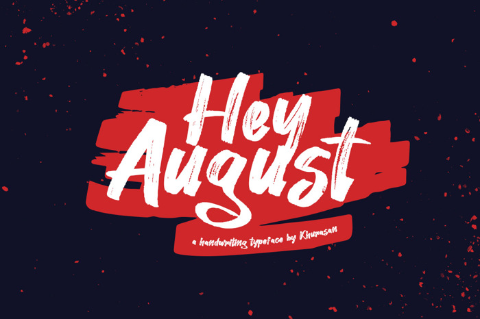 Download Free Hey August Font Khurasan Fontspace Fonts Typography