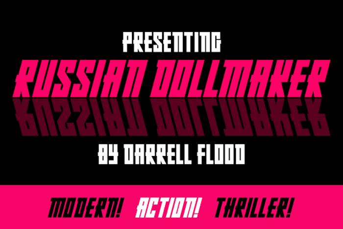 Russian Dollmaker Font poster