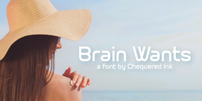 Brain Wants Font