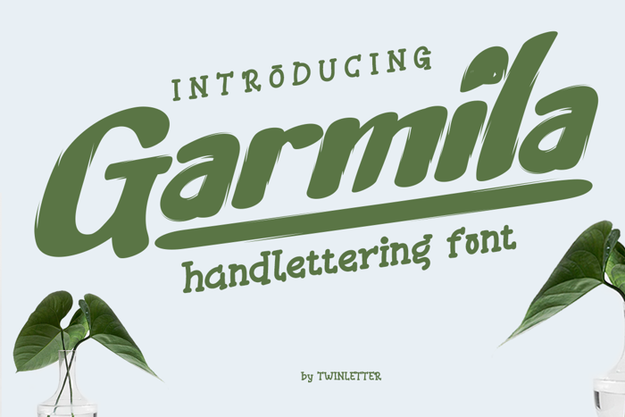 Garmila Font poster