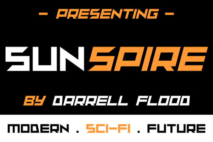 sunspire Font