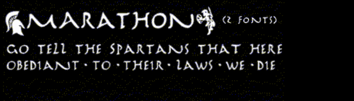 Marathon poster