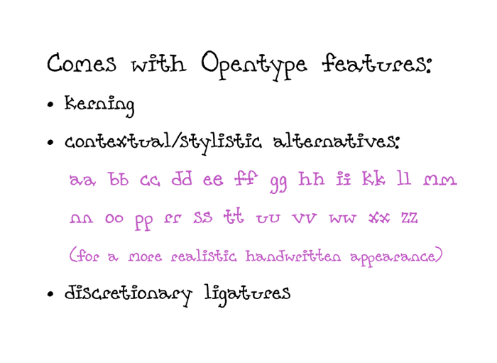 Pretty City Kitties Font poster