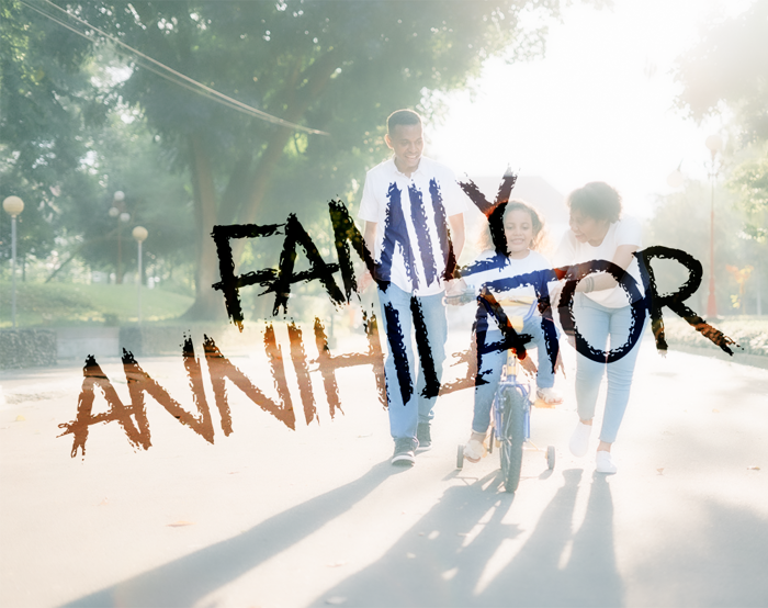 Family Annihilator Font poster