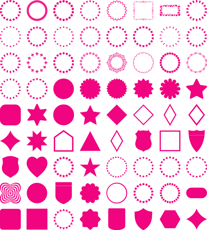 frames Font poster