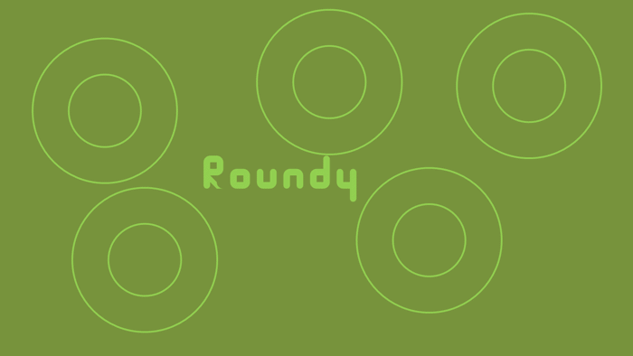 Roundy Font