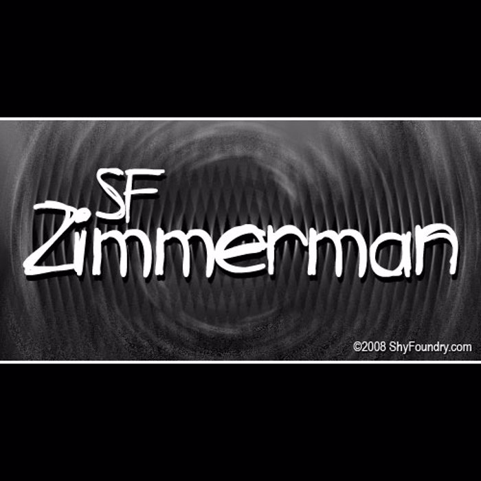 SF Zimmerman Font poster