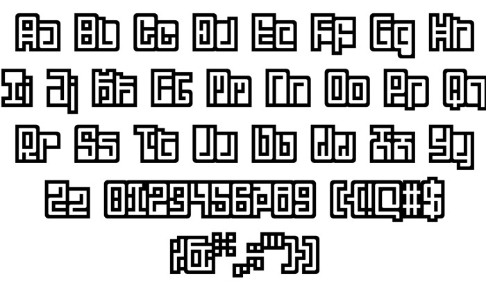 Lunais 2 Font poster