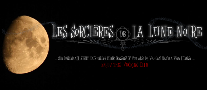 Les Sorcières de la Lune noire Font poster
