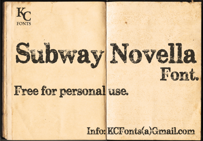 Subway Novella poster