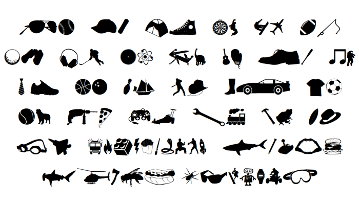 212 Boys Stuff Font poster