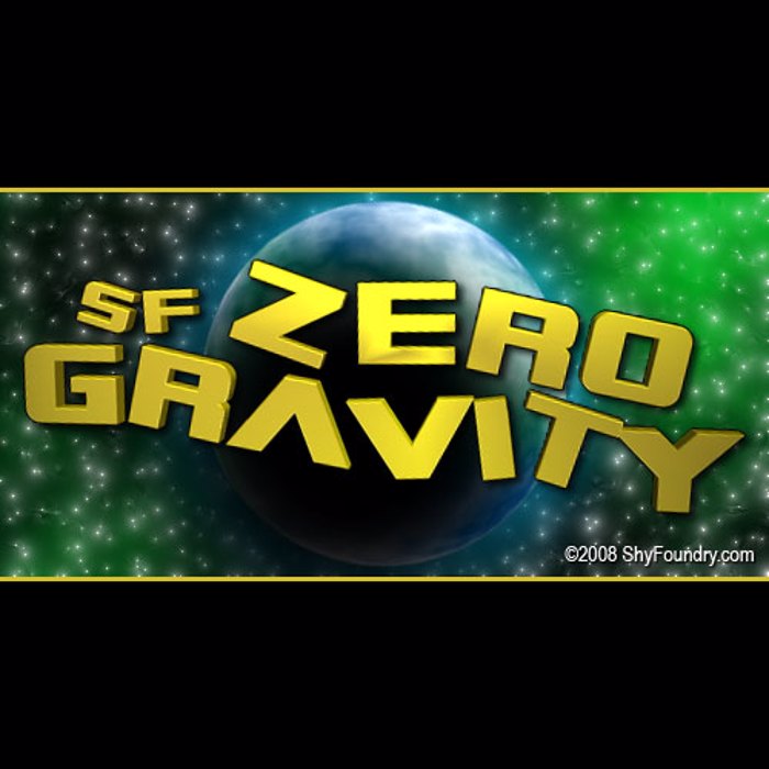 SF Zero Gravity Font poster