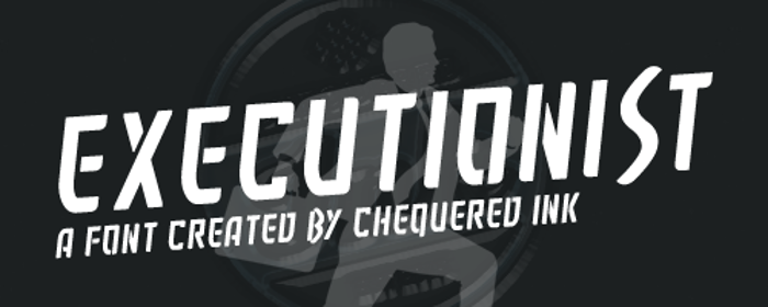 Executionist Font poster